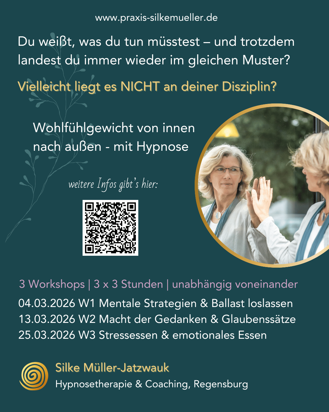 Wohlfühlgewicht von innen nach außen - Mit Hypnose