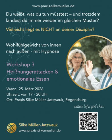 Wohlfühlgewicht von innen nach außen - Mit Hypnose